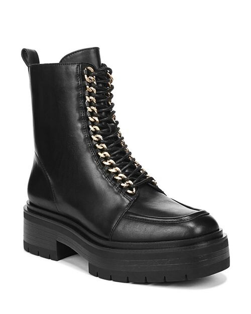 

Женские ботинки на платформе с цепочкой Lovrin Sam Edelman, цвет Black
