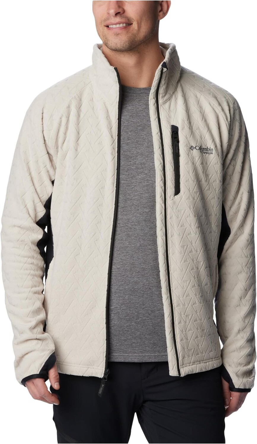 

Куртка Titan Pass 3.0 Full Zip Fleece Columbia, цвет Dark Stone/Black