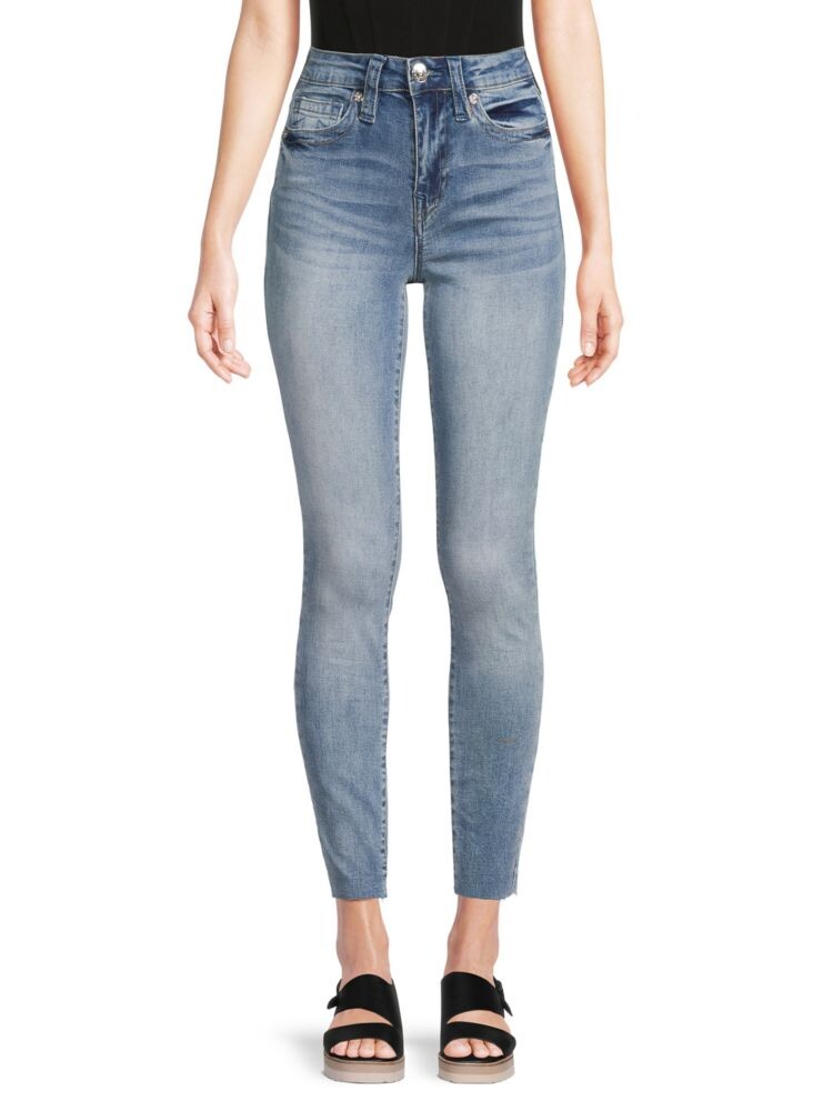 

Джинсы супероблегающего кроя Jennie True Religion, синий