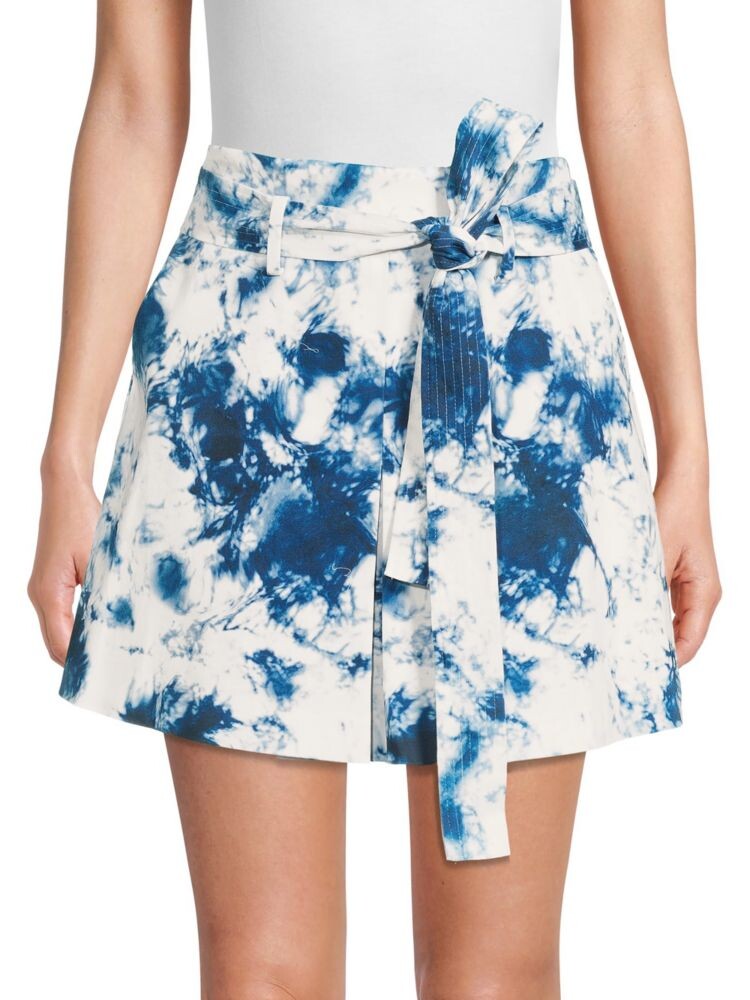 

Мини-юбка Kensley Tie Dye с поясом Amur, цвет Shibori