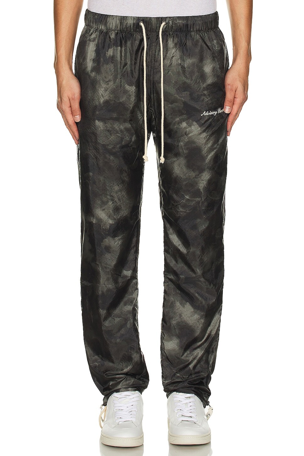 

Брюки Advisory Board Crystals Tie Dye Ripstop Zip, черный