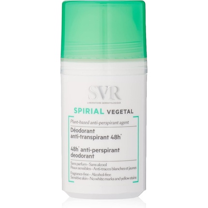 Шариковый дезодорант-антиперспирант Spirial VeGeTal 50мл, Svr