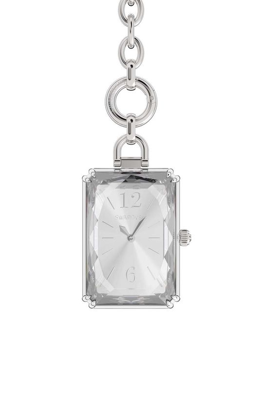 Карманные часы MILLENIA. Swarovski, серебро часы с циферблатом под роспись собачка