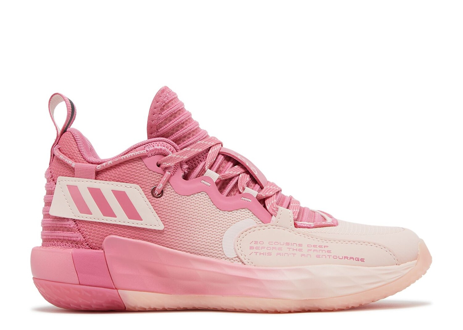 

Кроссовки adidas Dame 7 Extply J 'D.O.L.L.A.', розовый