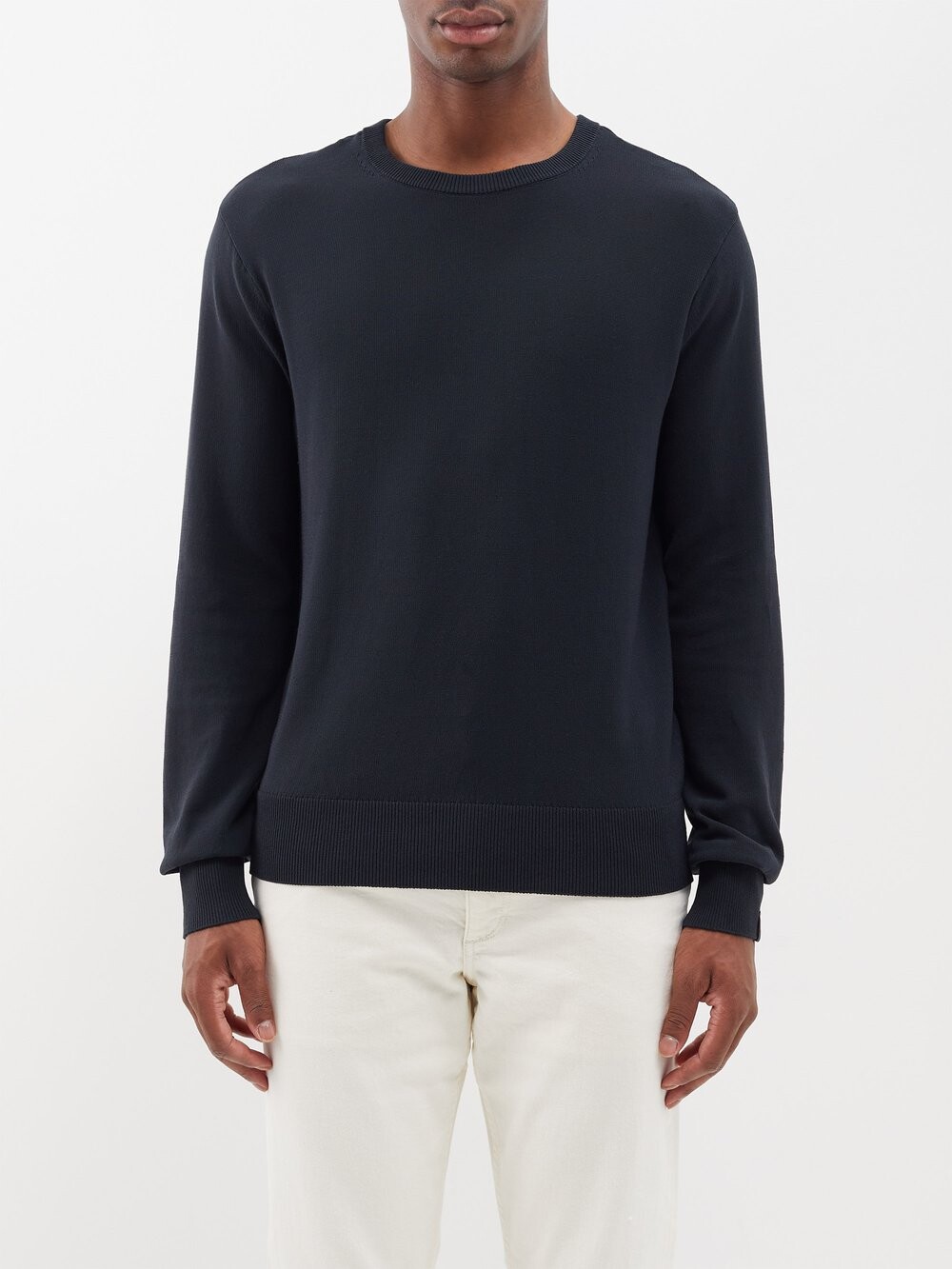 

Толстовка nolan из смесового хлопка Rag & Bone, черный