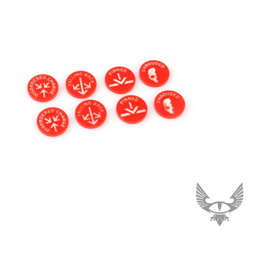 

Жетоны статуса отряда Ереси, Horus Heresy - Accessories & Supplies (Battle Kiwi)