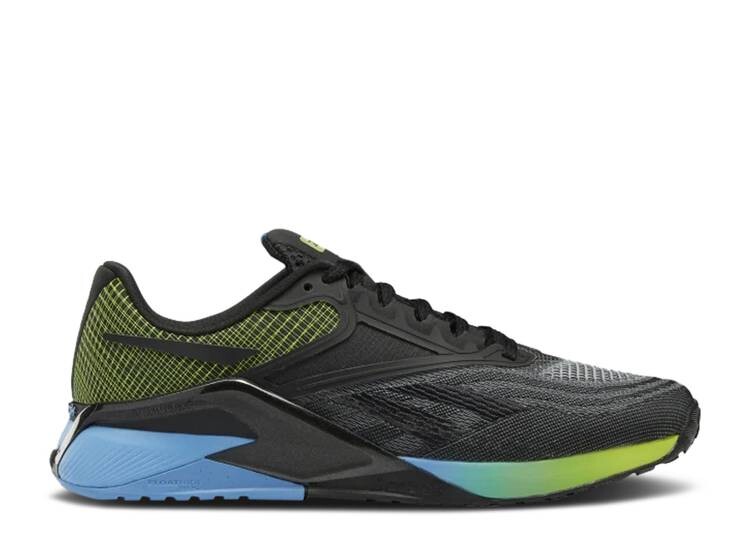 

Кроссовки Reebok NANO X2 'BLACK ACID YELLOW', черный