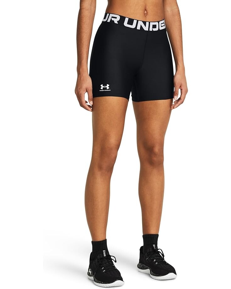 

Шорты Under Armour Heatgear Authentics Middy, цвет Black/White