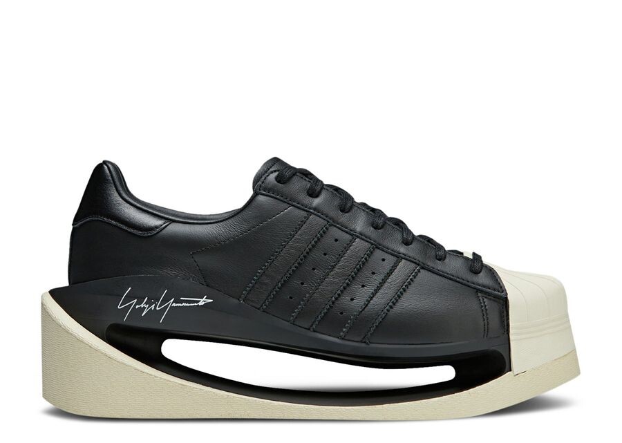 

Кроссовки adidas Y-3 Gendo 'Black Cream White', черный, Серый