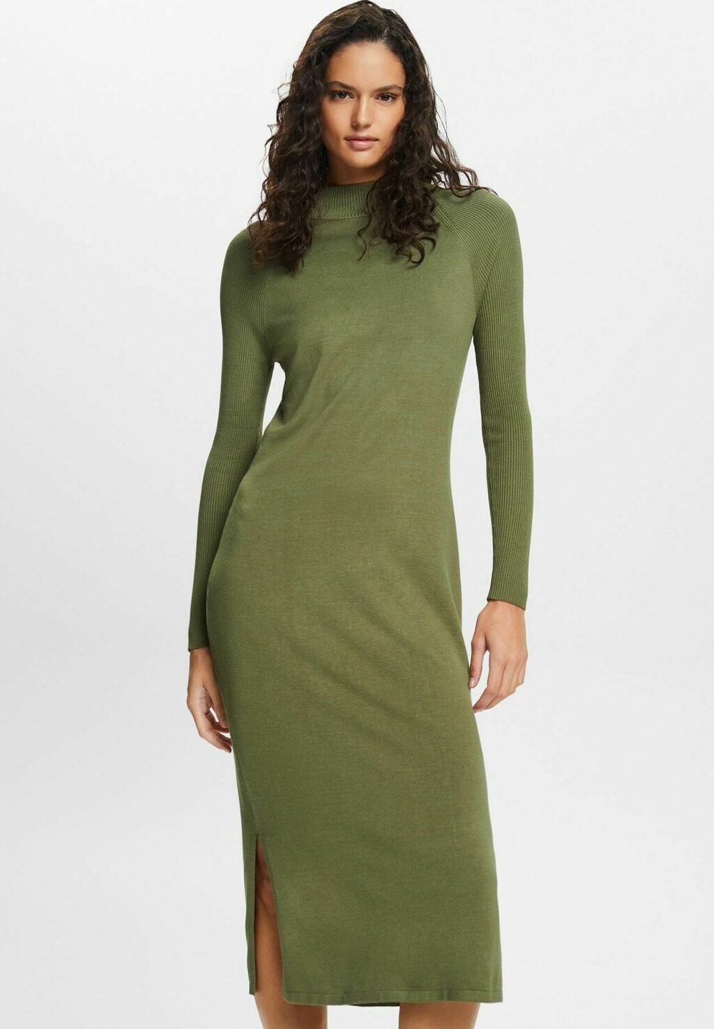 

Платье Point Esprit MOCK NECK, цвет light khaki