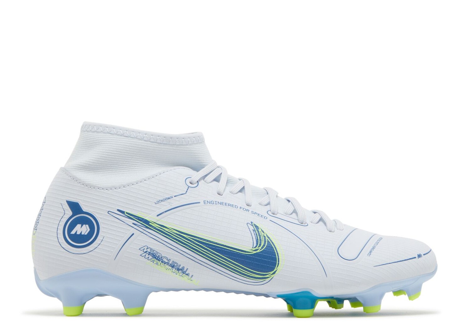 

Кроссовки Nike Mercurial Superfly 8 Academy Mg 'Grey Light Marine', серый