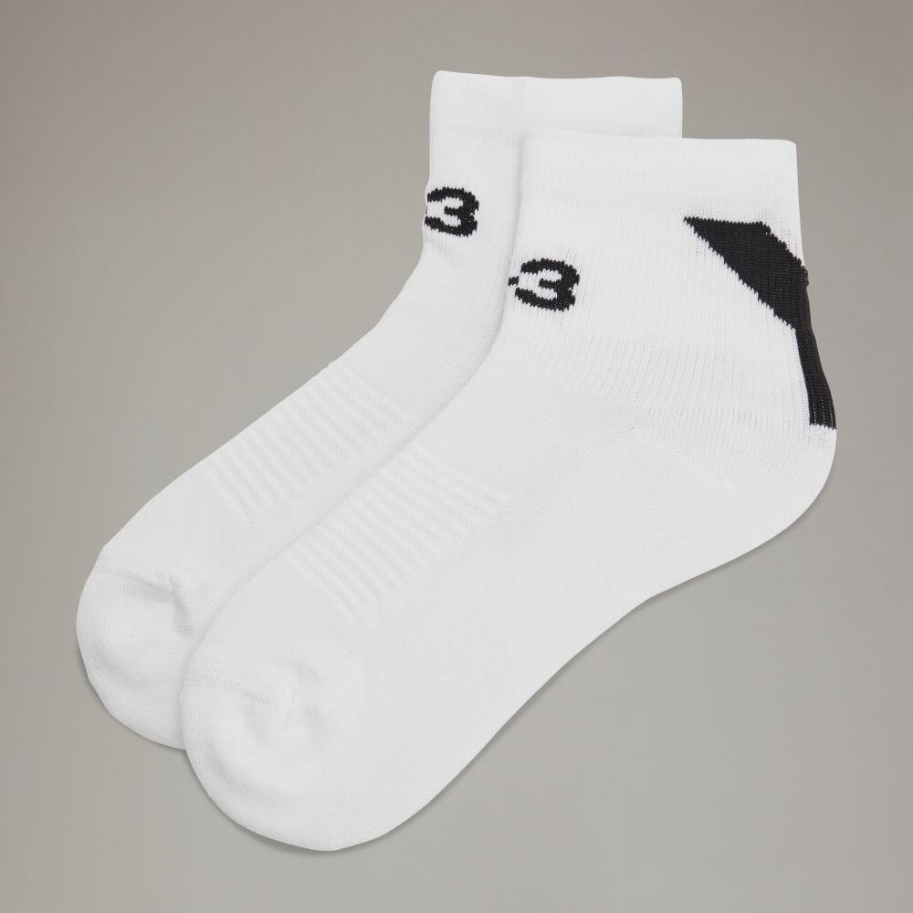 Носки Adidas Y-3 LO SOCKS, белый носки y 3 adidas белый