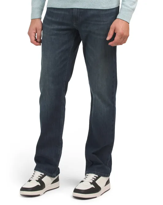 

Прямые джинсы Calvin Klein Jeans, цвет Secaucus Blue