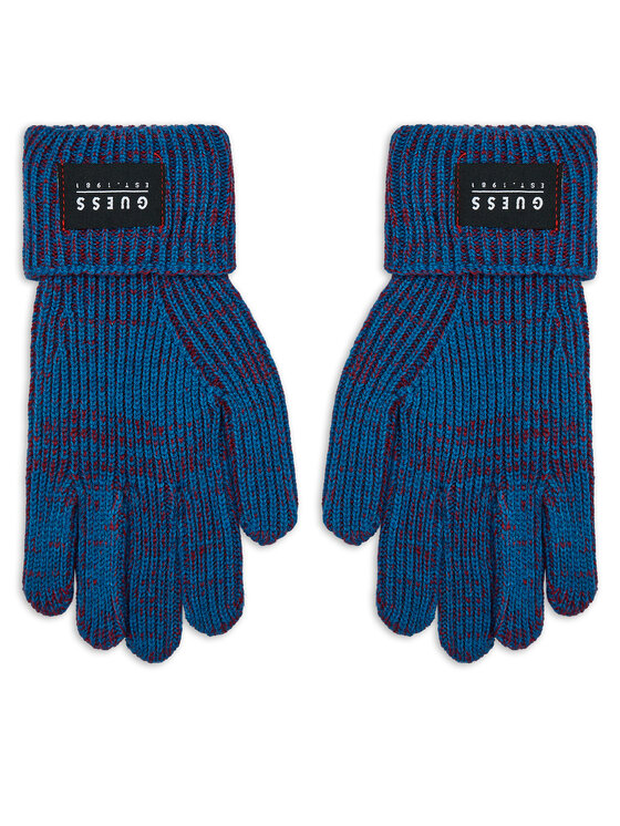 Мужские перчатки Guess, синий перчатки мужские demix синий
