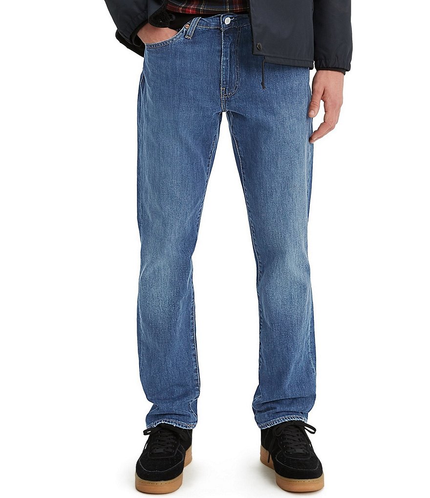 Зауженные эластичные джинсы Levi's Big & Tall 541, синий