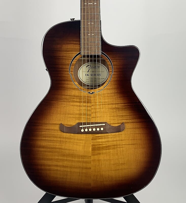 

Акустическая гитара Fender FA-345CE 3-Tone Tea Burst
