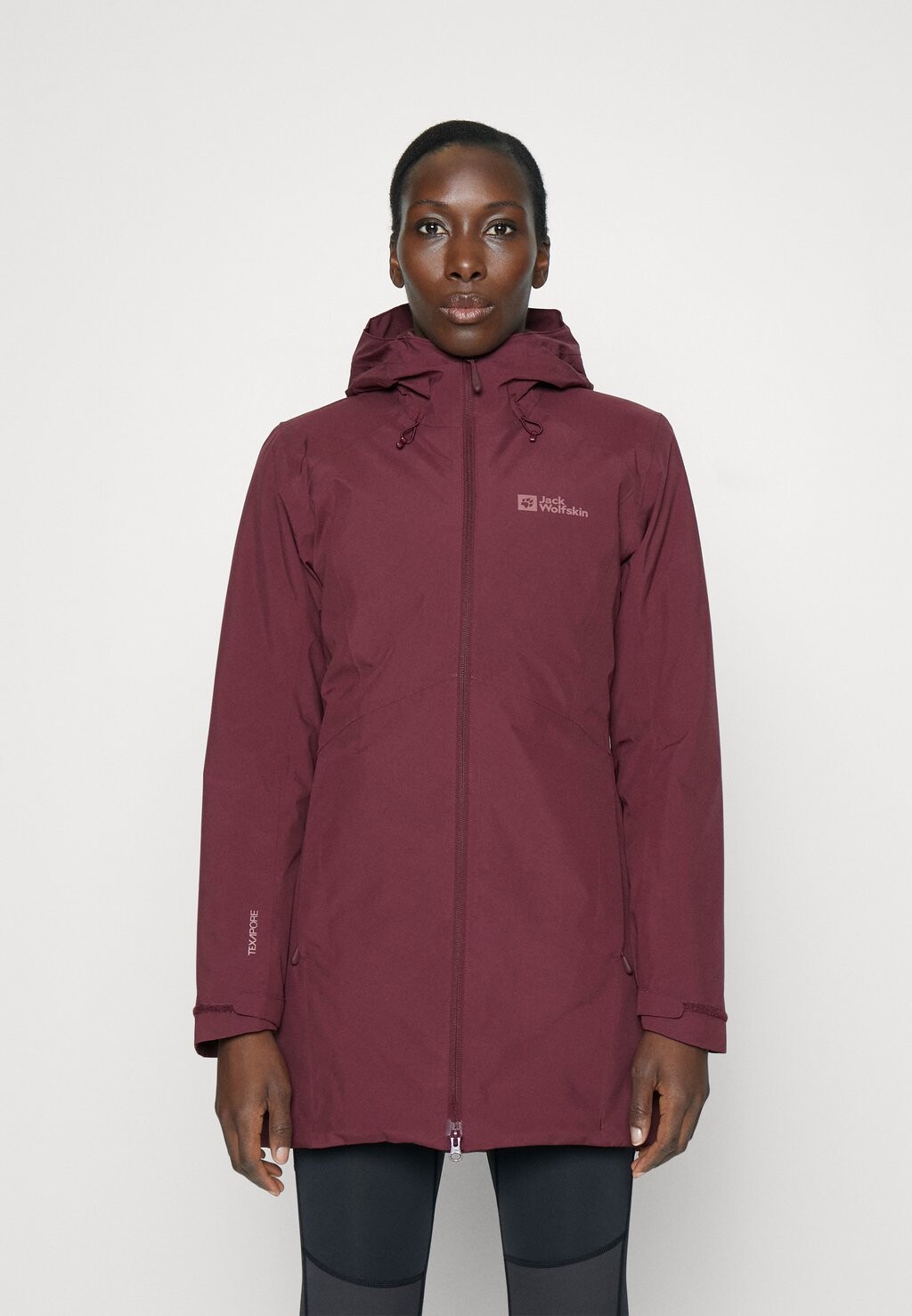 

Парка Jack Wolfskin, коричневый