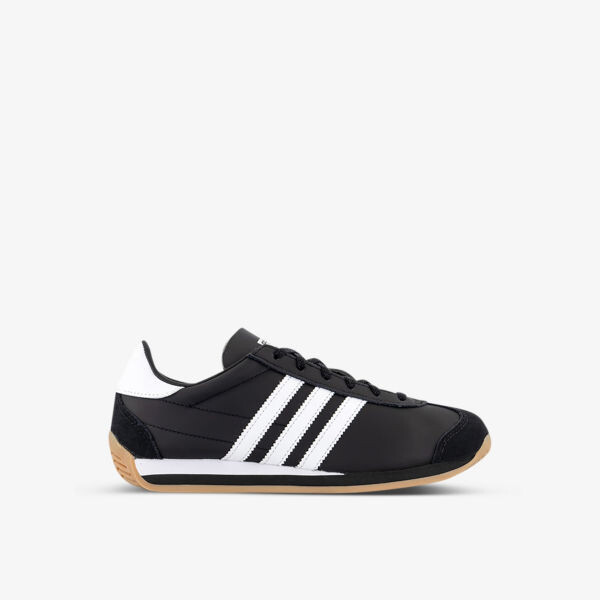 

Кожаные низкие кеды с логотипом Country OG Adidas, черный
