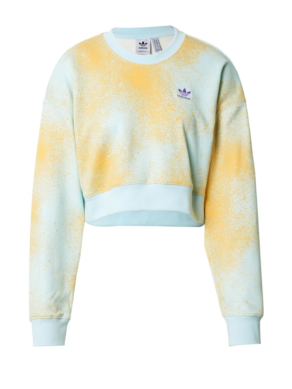

Толстовка Adidas Allover Print, светло-синий