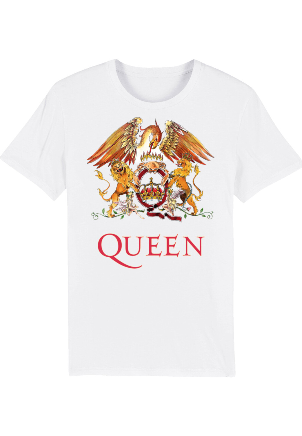 

Футболка F4NT4STIC Queen Classic Crest, белый