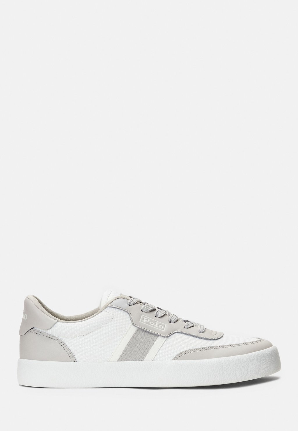 

Кроссовки Polo Ralph Lauren COURT VULC TOP, цвет grey/white, Серый