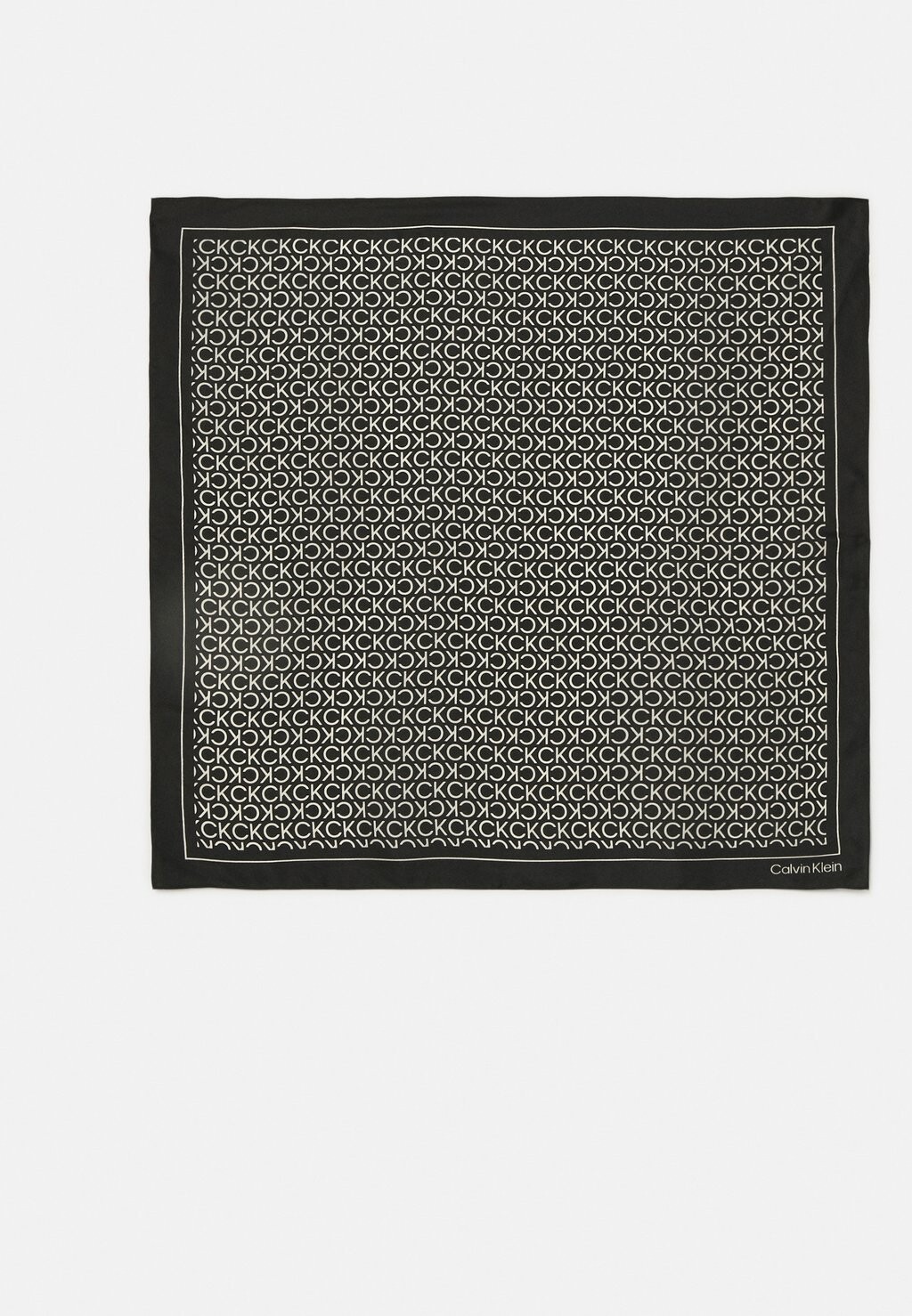 

Шарф MONOGRAM BANDANA Calvin Klein, цвет ck black