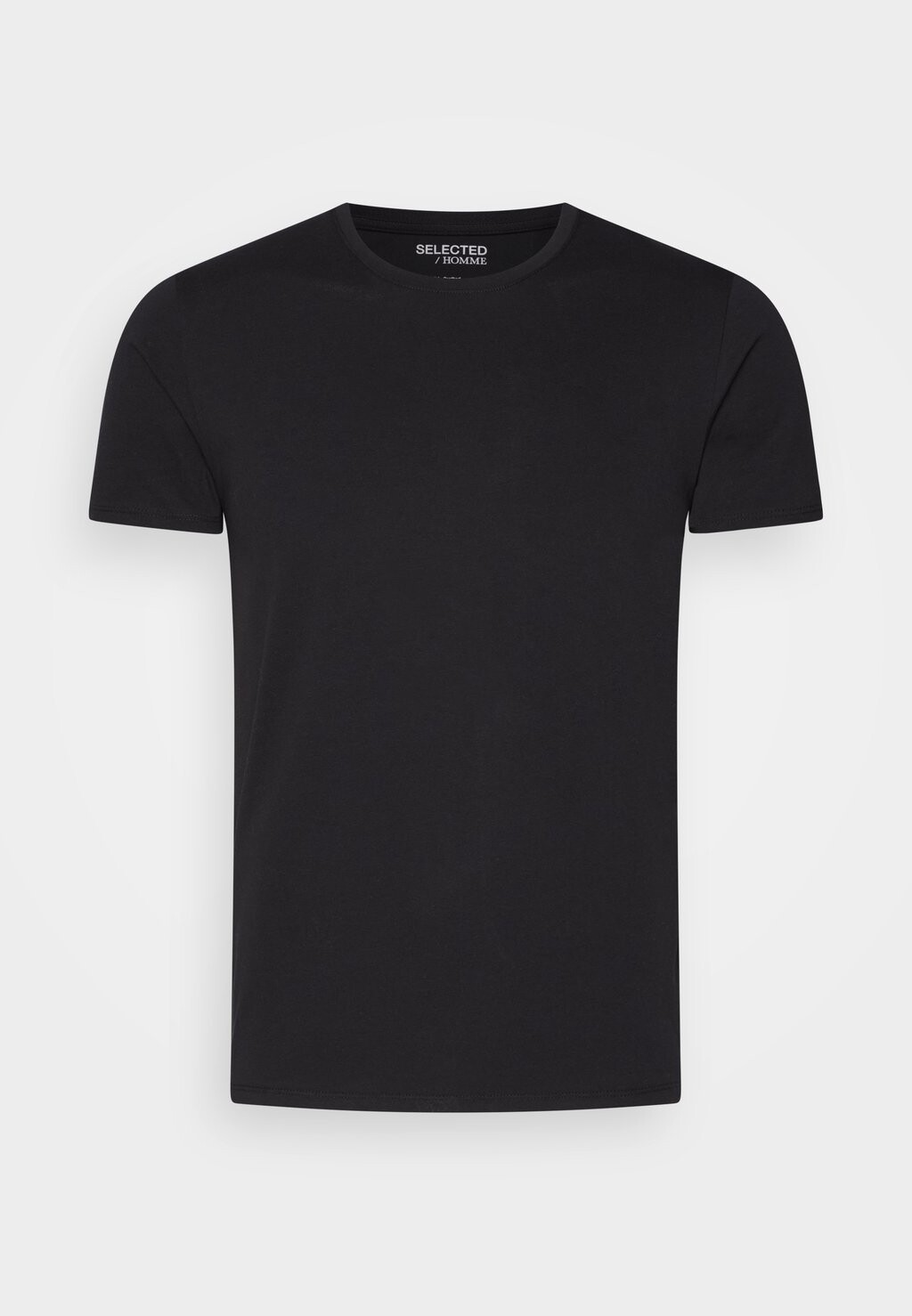 

Базовая футболка Slhael Sorona Ss O-Neck B Noos Selected, черный