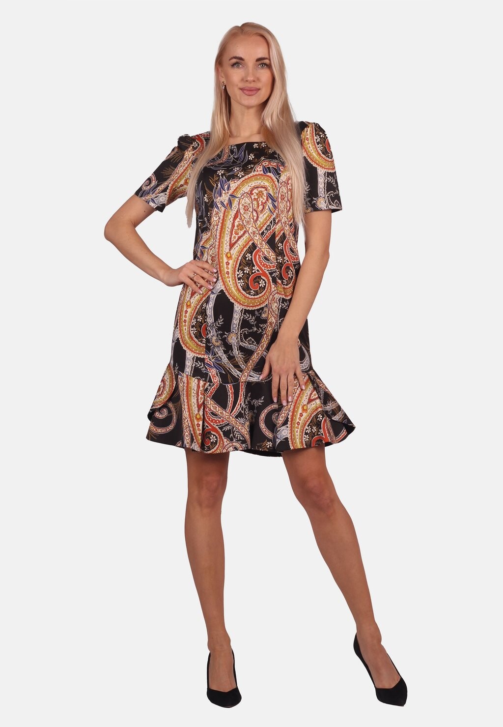 

Летнее платье Margo collection, мультиколор