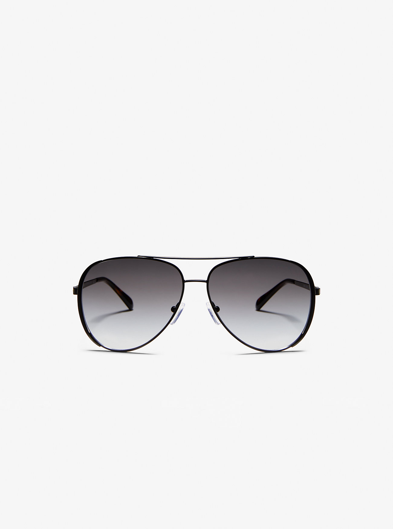 Челси Яркие солнцезащитные очки Michael Kors, черный ластик в футляре bright