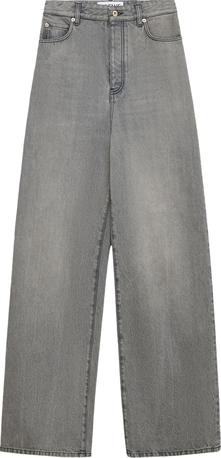 

Джинсы Loewe High Waisted 'Grey Melange', серый