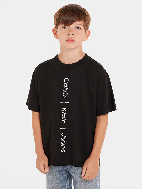 

Футболка свободного кроя Calvin Klein, черный