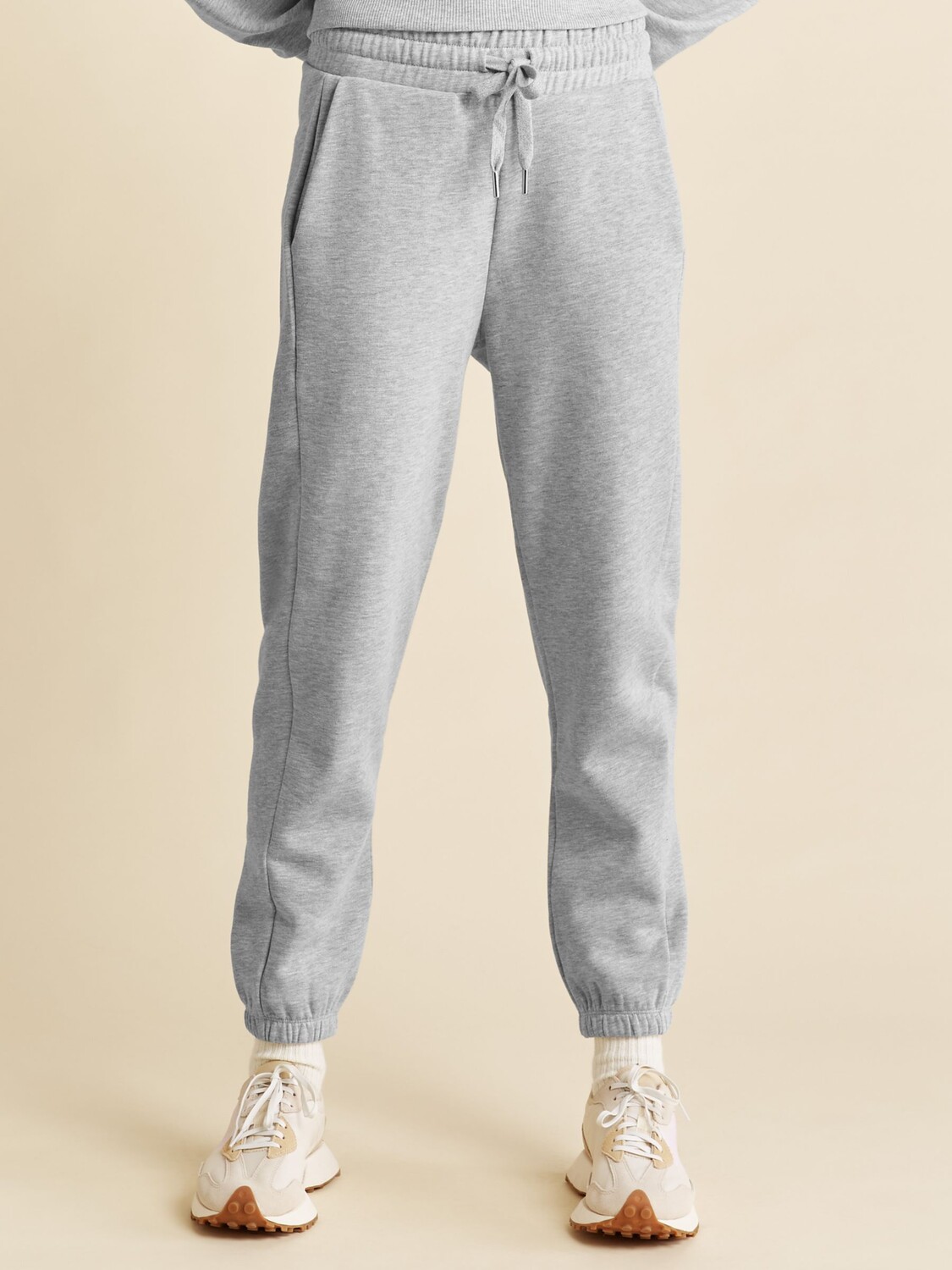 

Брюки-джоггеры Albaray Sweat Slim Leg, серый меланж