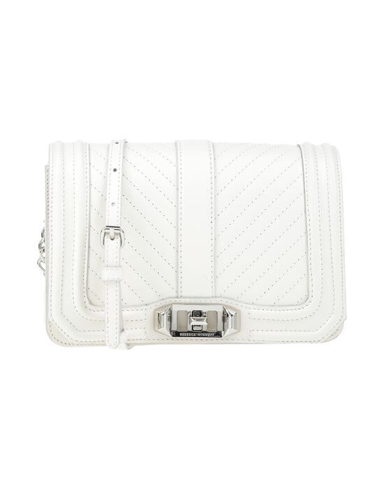 

Сумка через плечо REBECCA MINKOFF, слоновая кость