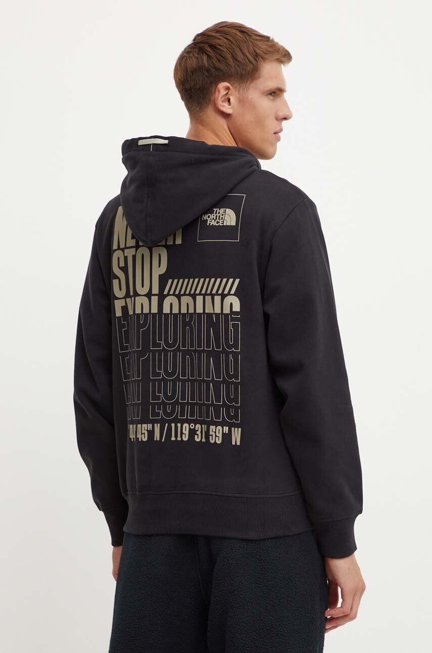 

Хлопковая толстовка с капюшоном The North Face Координаты Hoodie, черный