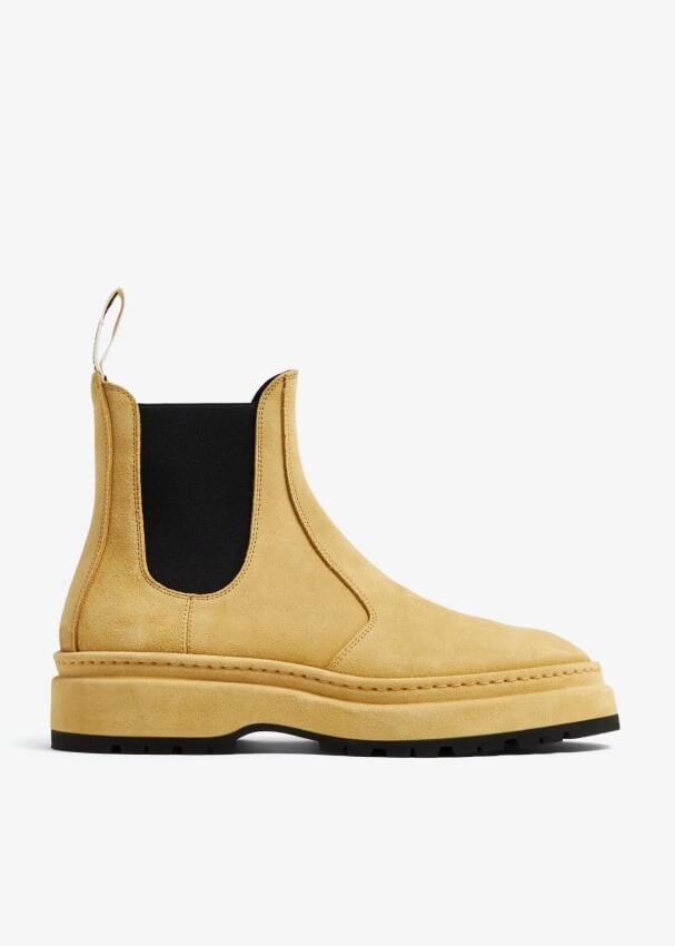

Ботинки Jacquemus Les Chelsea Pavane, бежевый