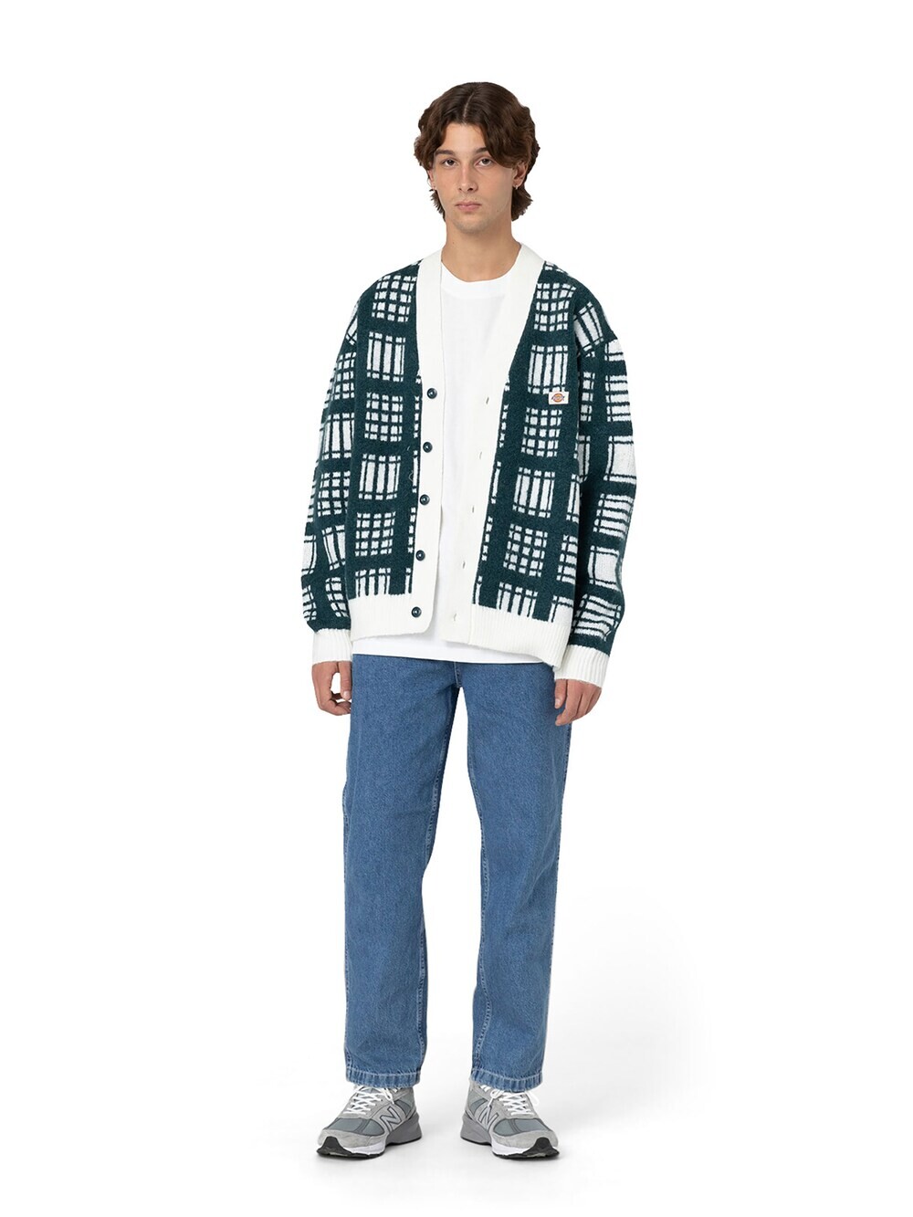 

Вязаный кардиган Dickies GALVA CHK, синий