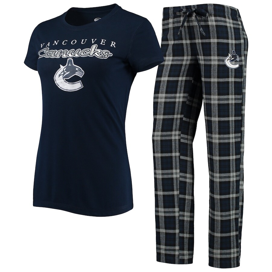 

Пижамный комплект Concepts Sport Vancouver Canucks, нави