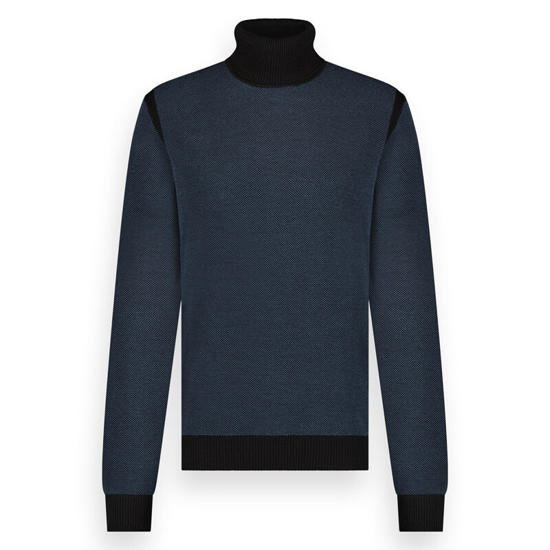 

Толстовка Twinlife Pullover roll neck, синий