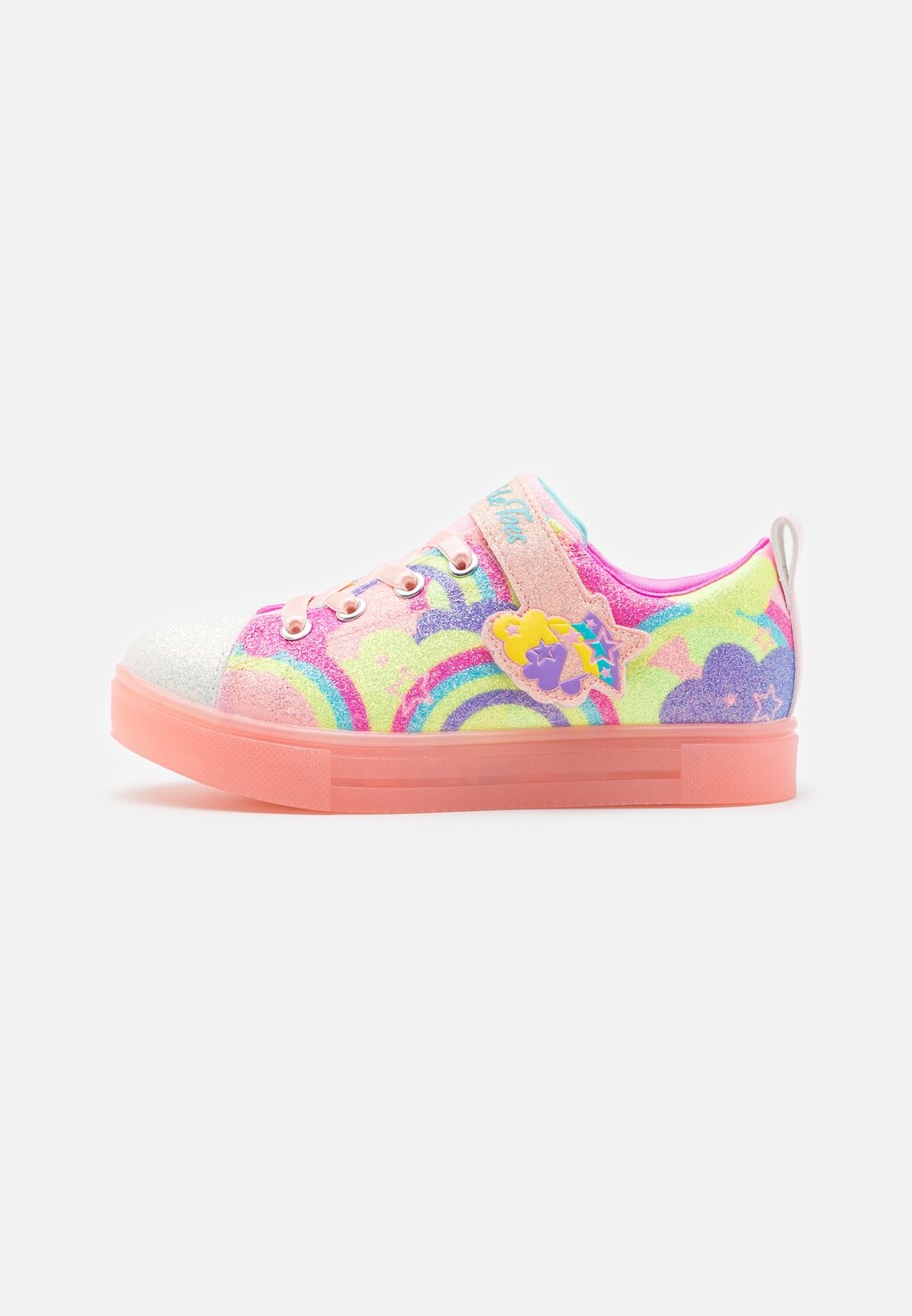 

Низкие кроссовки TWINKLE Sparks ICE 2.0 Skechers, цвет coral/multi-coloured