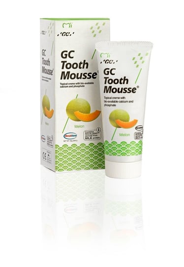 Зубная паста «Дыня» без фтора, 35 мл GC, Tooth Mousse, GC Corporation цена и фото