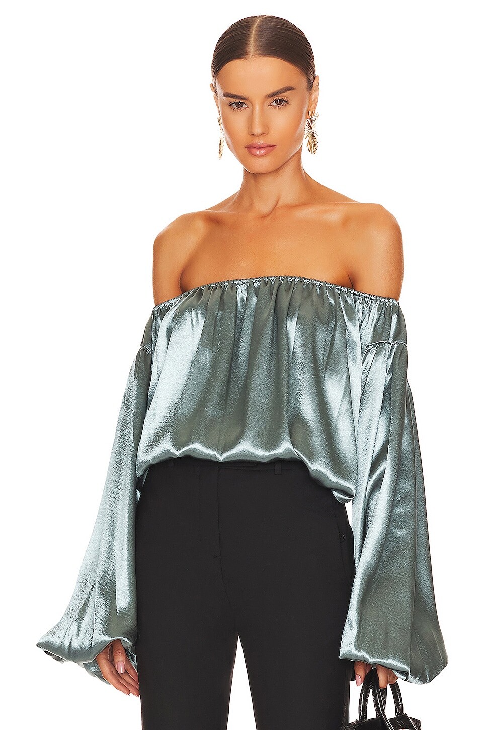 

Топ CAROLINE CONSTAS Andros, цвет Slate