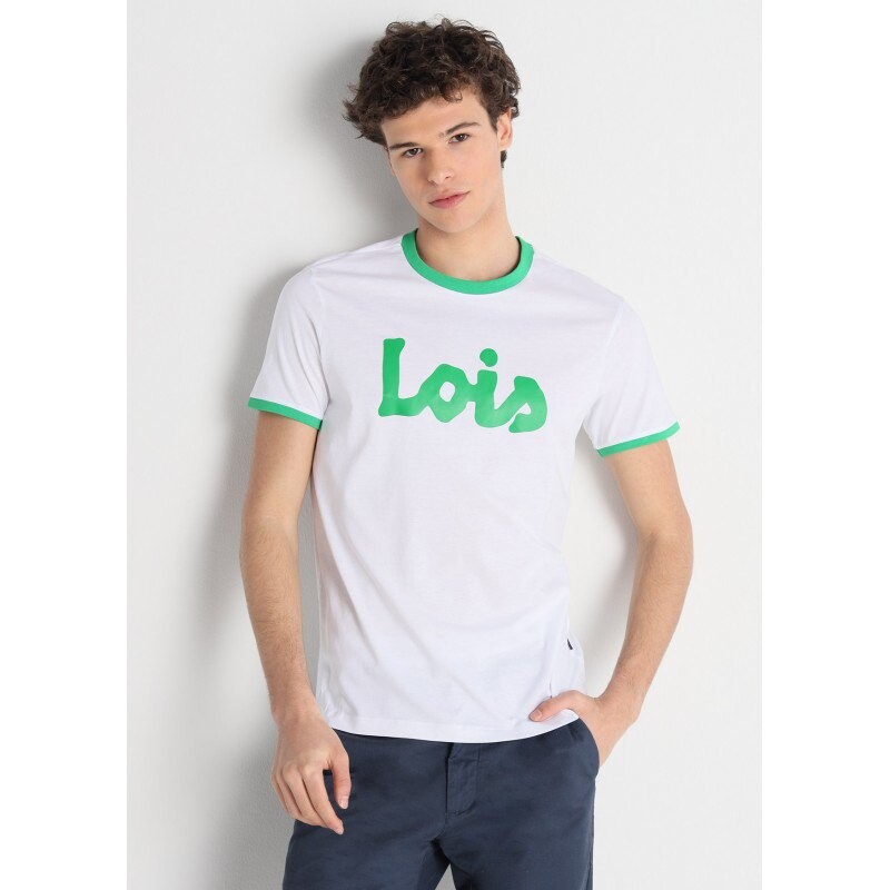 

Футболка Lois Jeans 134791-15685-3092 Colour Logo, белый