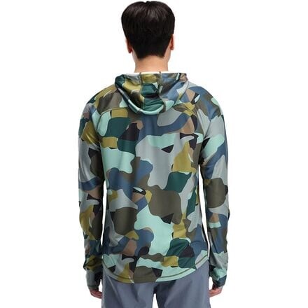 

Толстовка River мужская Topo Designs, цвет Green Camo