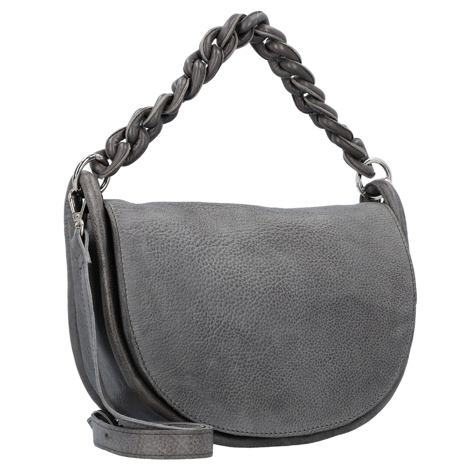 

Сумка TASCHENDIEB Coburgbastei 3 Handtasche Leder 28 cm, цвет smokey grey