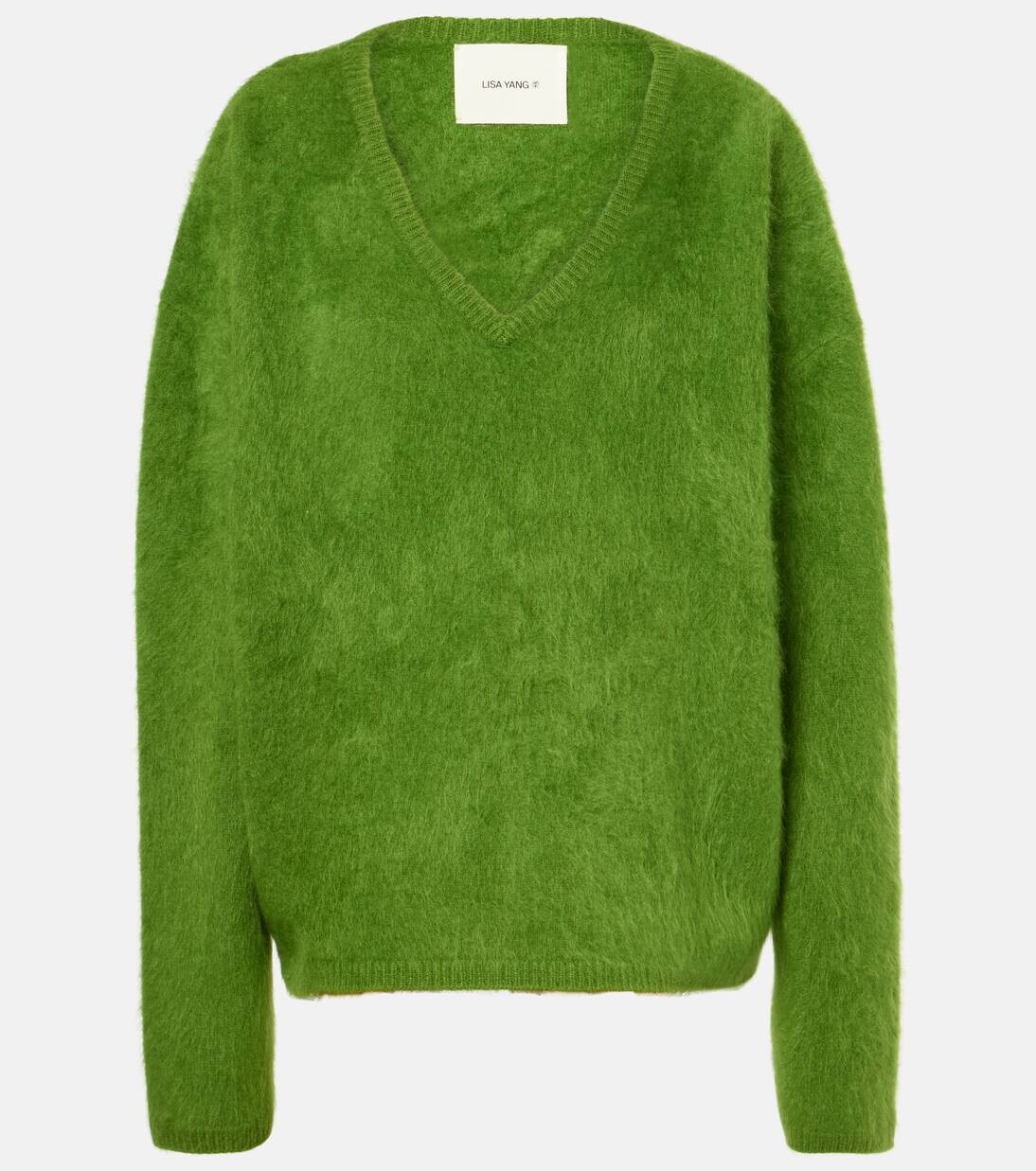 

Кашемировый свитер «Маргарета» Lisa Yang, цвет matcha brushed
