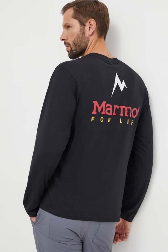 

Спортивный лонгслив For Life Marmot, черный