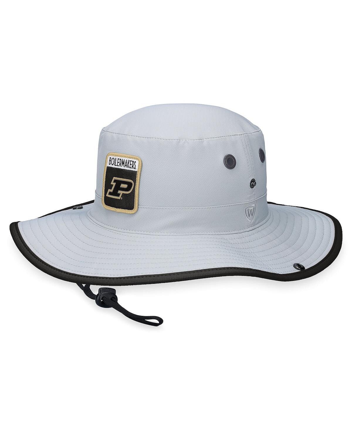 

Мужская серая панама Purdue Boilermakers Steady Top of the World