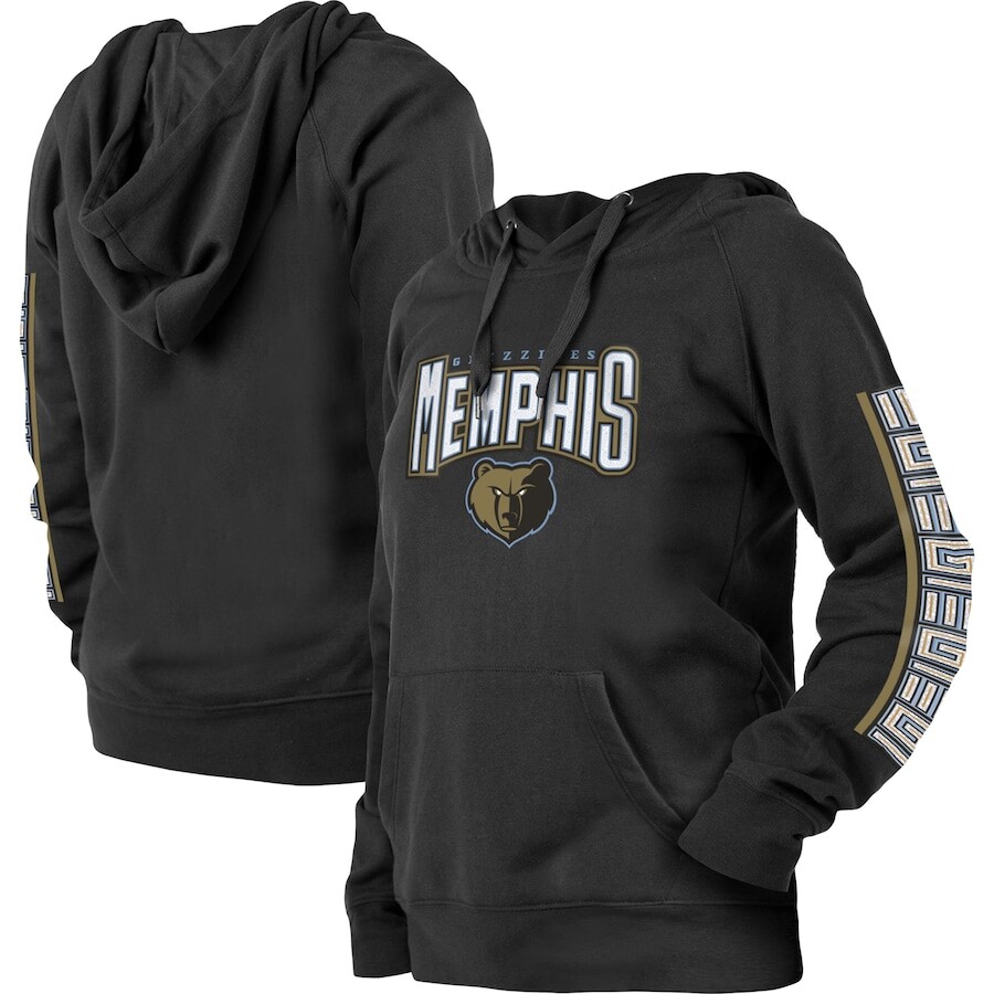 

Пуловер с капюшоном New Era Memphis Grizzlies, черный