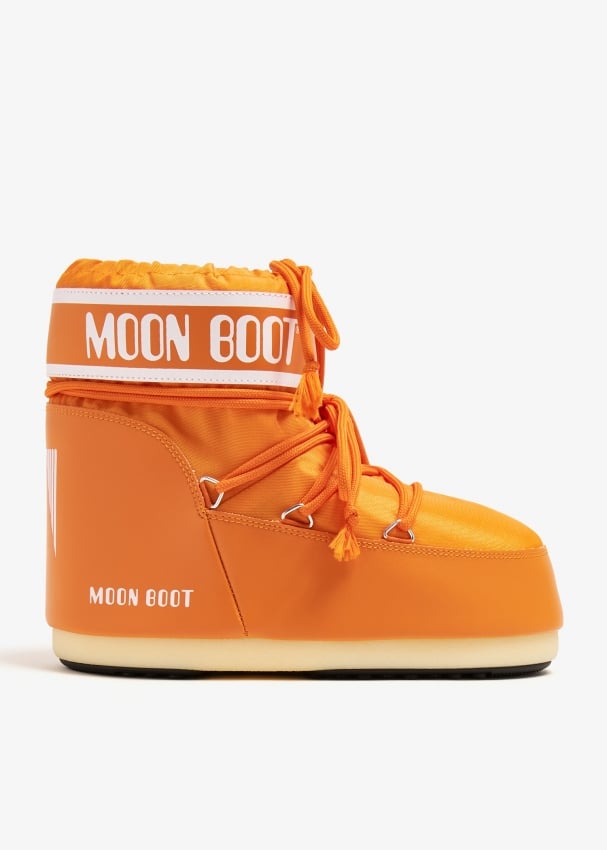 Ботинки Moon Boot Icon Low, оранжевый ботинки moon boot icon low pony цвет cow print