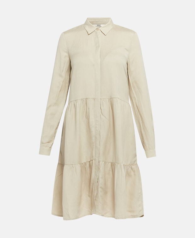 

Льняное платье Esprit, бирюзовый